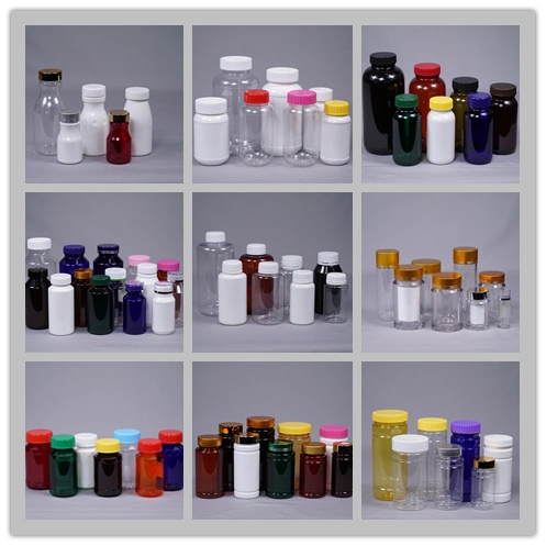 Manufacture Pet/HDPE Plastic Drink Bottle Pill/Capsule/Cosmetic/Water Container/Jar