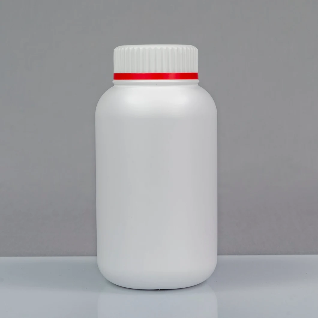 Food Grade Capsules Packagings 45mm Neck Finish HDPE 500ml Plastic Jar (MD-842)