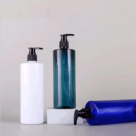 200ml 250ml 300ml 400ml 500ml 600ml 700ml 800ml Square Pet Plastic Shampoo Lotion Bottle