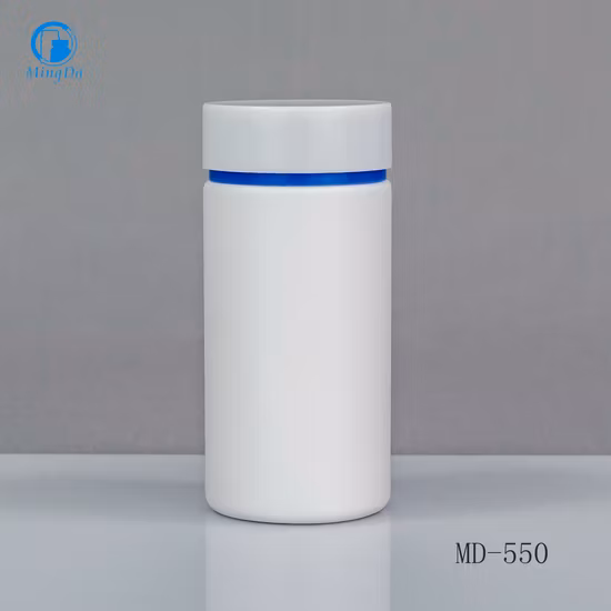 HDPE Cylindrical Probiotics Products 300 500 750 Ml Bottle
