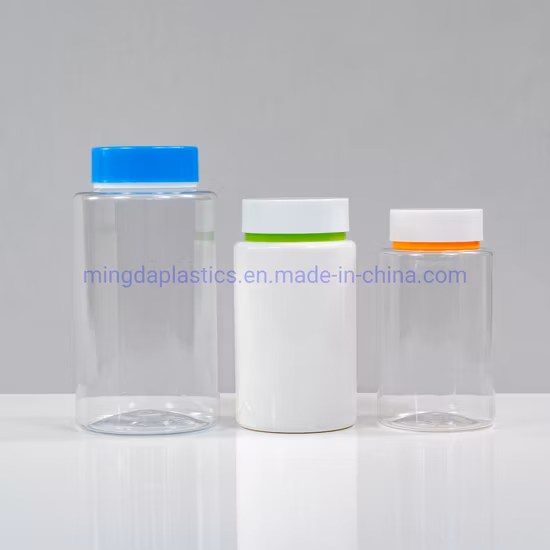 White Pet Cylindrical Bottle (MD-818)