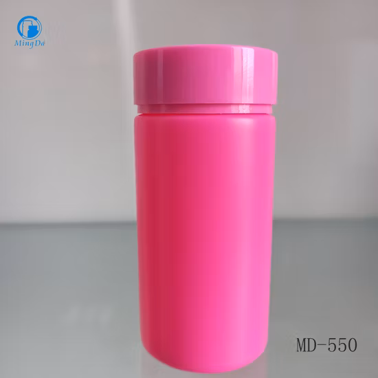 HDPE Cylindrical Probiotics Products 300 500 750 Ml Bottle