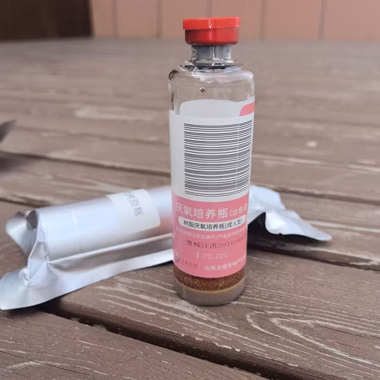 Pet Square Transparent Lab Serum Bottle Media Medium Bottle Reagent Bottle