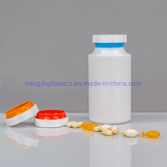 HDPE 200ml Cylindrical Plastic Bottle (MD-632)