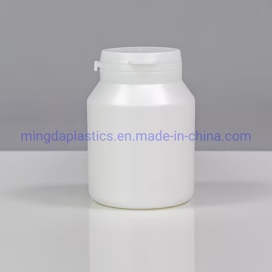 Oxygen Resistance Food Grade 150ml HDPE Sloping Shoulder Plastic Packaging Bottle with Tamper Evidence Cap