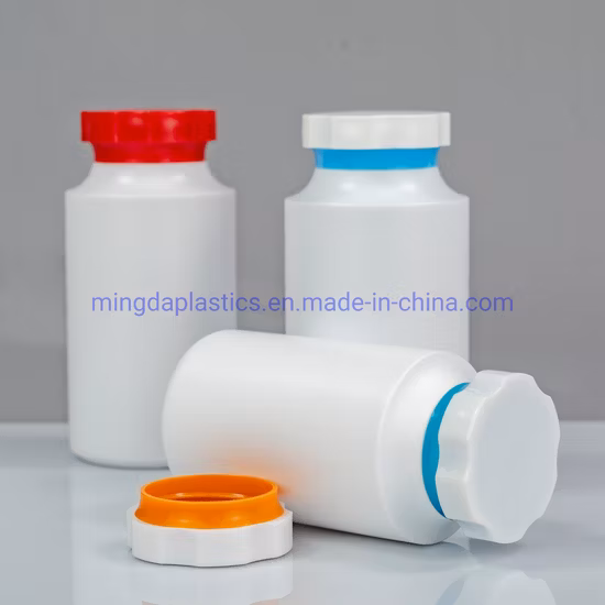 HDPE 250ml Cylindrical Plastic Bottle (MD-703)