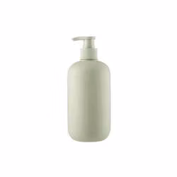 200ml 500ml 16oz Wheat HDPE Plastic Pump Shampoo Bottles for Body Wash