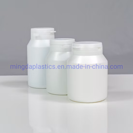 Oxygen Resistance Food Grade 150ml HDPE Tamper Evident Sloping Shoulder Empty Plastic Packaging 150ml Bottle