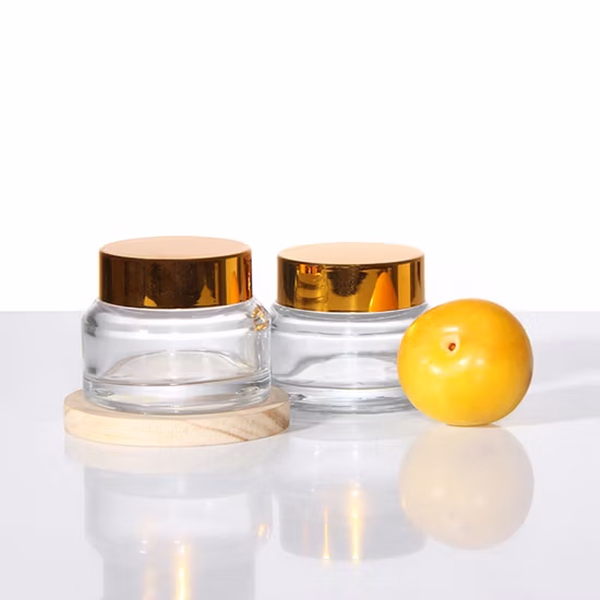 SRS Cosmetic Packaging Eco Friendly 3g 5g 10g 15g 30g 50g 80g 100g 150g Gold Airless Clear AS PETG PET Food Grade Skincare Facemask Cream Nail Hair Plastic Jar