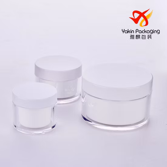 10g Pink Skincare Small Face Cream Custom Empty Lip Balm Scrub Acrylic Pet Glass Cosmetic Plastic Packaging Cream Jar Pot Bottle Box Container